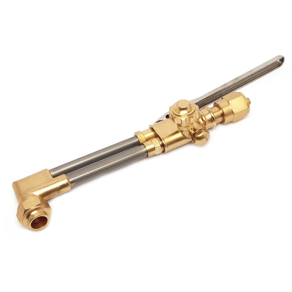 Hoekventiel, 8 mm, messing hoeknaaldventiel voor propaan/butaan, eenvoudige aansluiting messing slangregelklep, parallel/hoekventiel, 1MPa drukwaarde voor nauwkeurige gasstroomafstemming