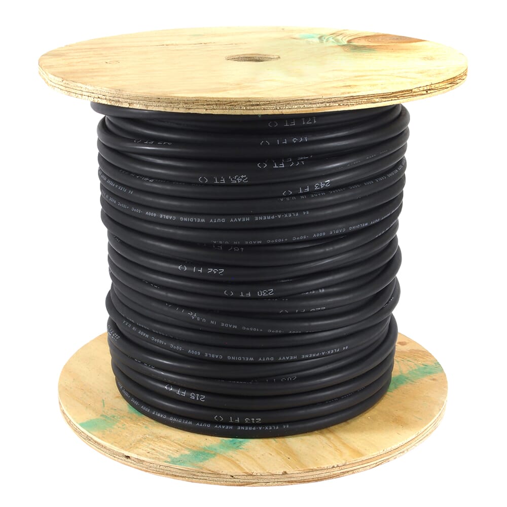 Welding Cable, Number 4, 250ft Reel