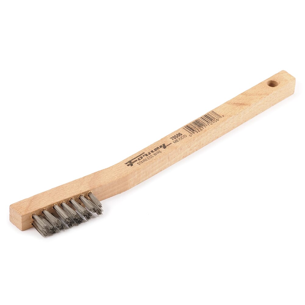 Scratch Brush, Stainless Steel, 3 x 7 Rows