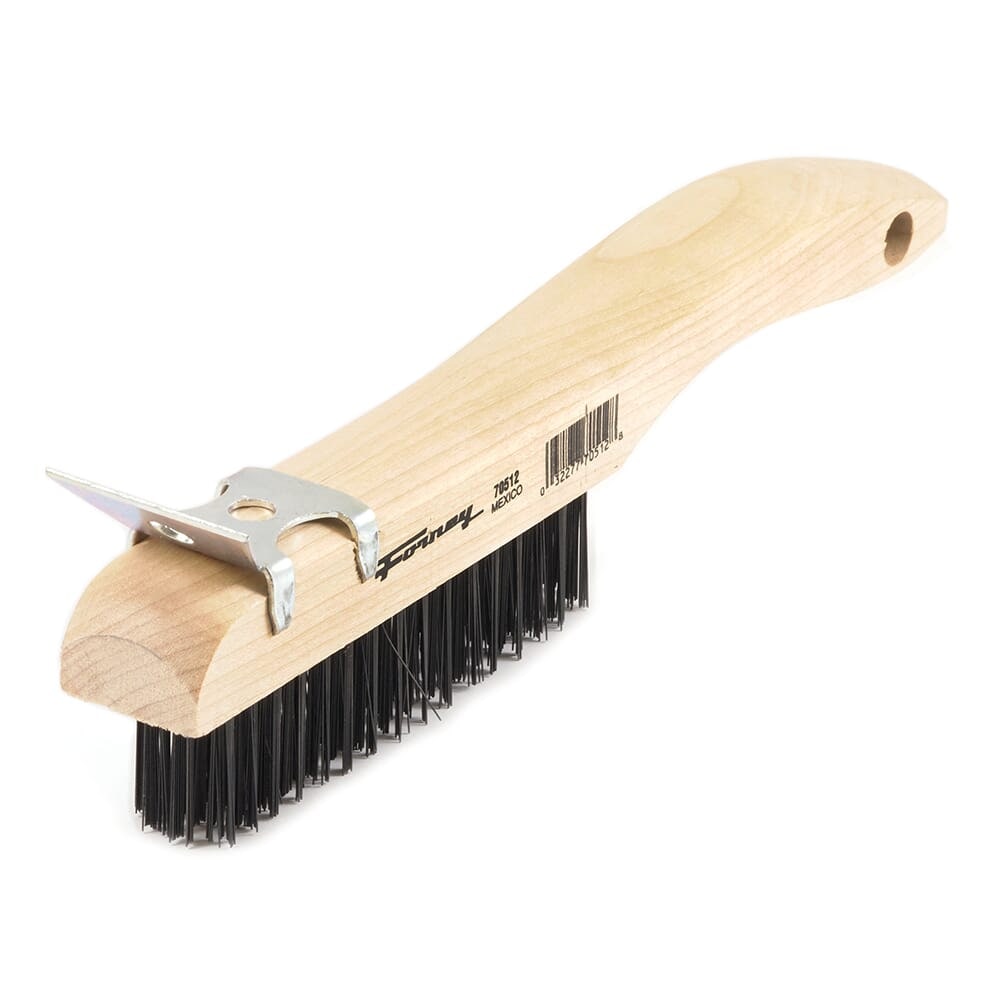 BLUESHIELD Brush Wire Scratch Curved Handle, BLU-1777