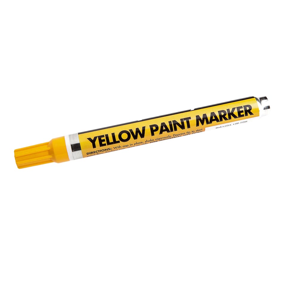 CENTURY Metal Marker Tube Type 3MM Yellow Color - Tube Type