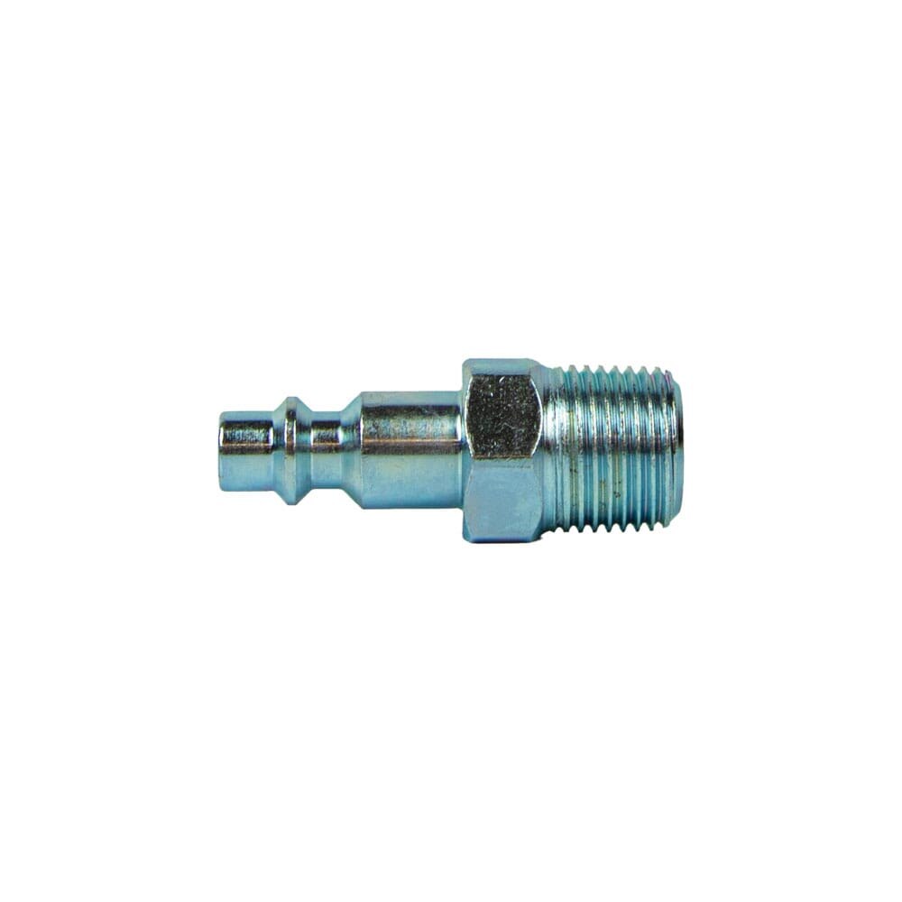 thumbnail interactive-video image 1 of Industrial/Milton Style Push Coupler, 1/4 In X 1/4 In MNPT 1 of 11
